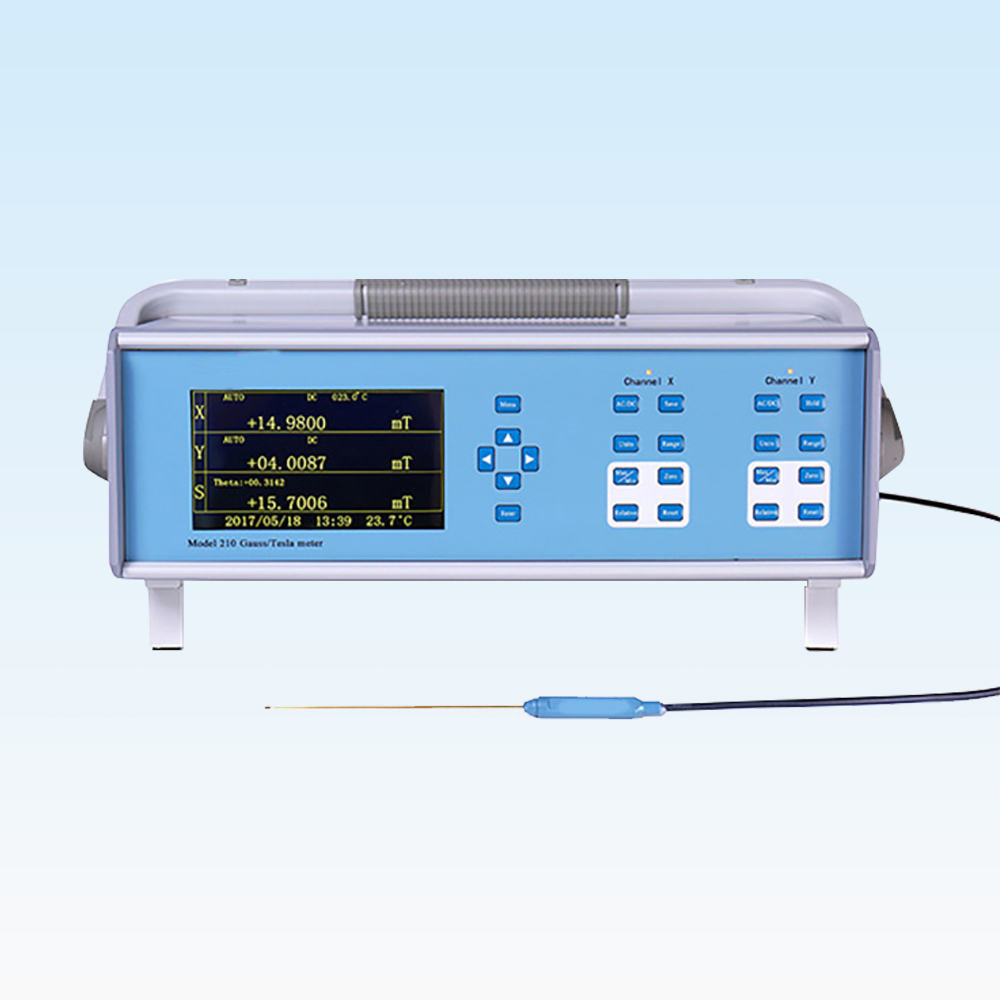 CMT-210 2D Gauss Meter for Multi-Axis Magnetic Field Mapping
