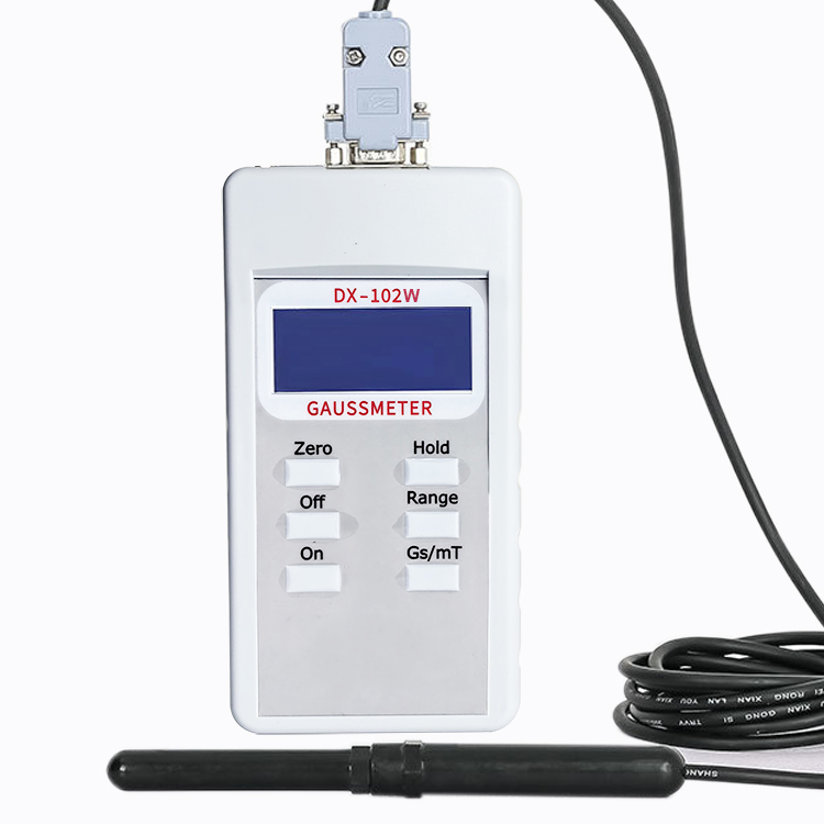 Handheld Gaussmeter for Weak Magnetic Field Detection